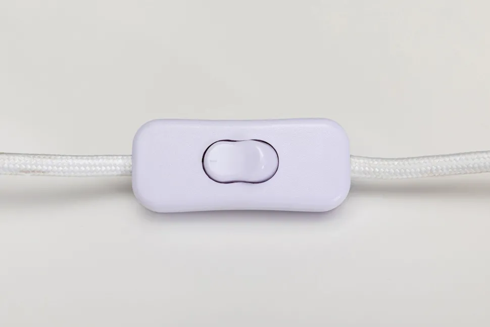 Tischleuchte Donna Weiß 48cm