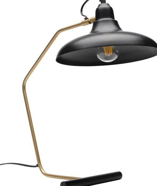 Tischleuchte Doro Schwarz 49cm