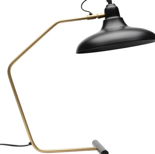Tischleuchte Doro Schwarz 49cm