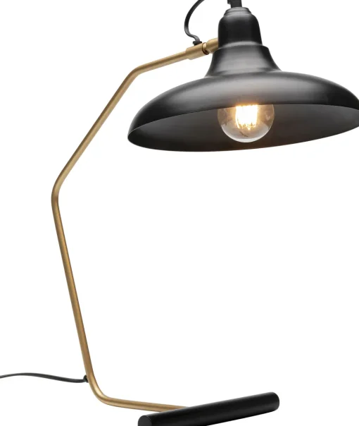 Tischleuchte Doro Schwarz 49cm