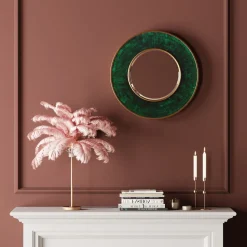 Tischleuchte Feather Palm Pink 60cm