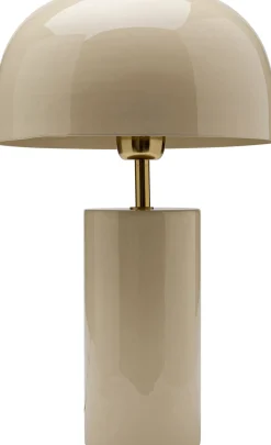 Tischleuchte Loungy Ecru Weiß 38cm