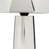 Tischleuchte Martha Silber 38cm