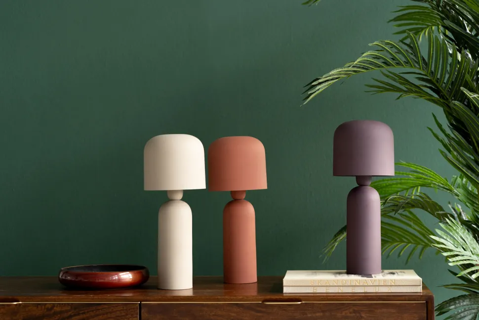 Tischleuchte Maya Rot 39cm