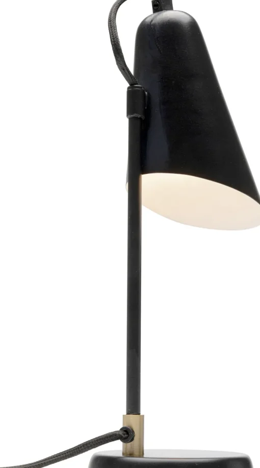 Tischleuchte Mira Schwarz 32cm
