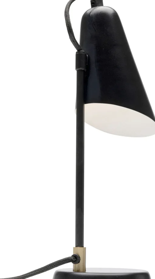 Tischleuchte Mira Schwarz 32cm