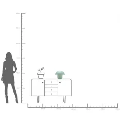 Tischleuchte Mushroom Mint 27cm