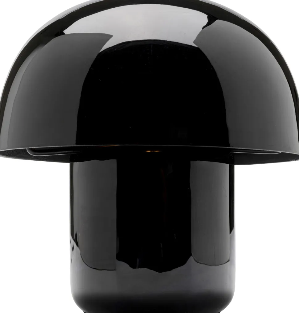 Tischleuchte Mushroom Schwarz 20cm