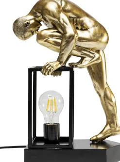 Tischleuchte Nude Man Streching 39cm