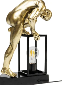 Tischleuchte Nude Man Streching 39cm