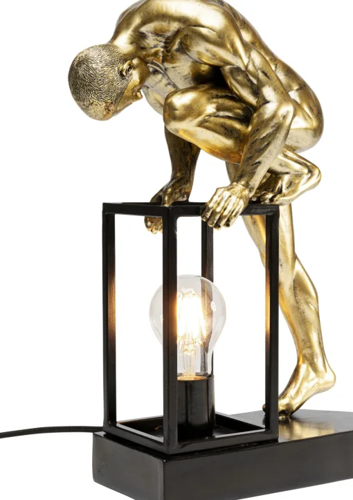 Tischleuchte Nude Man Streching 39cm