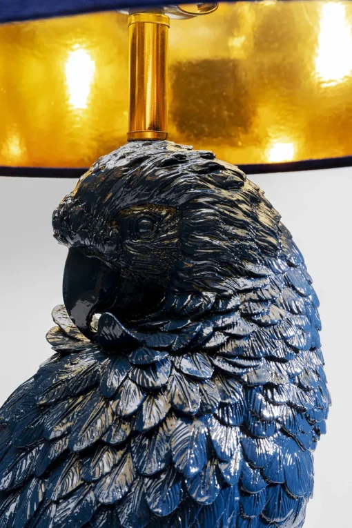 Tischleuchte Parrot Blau 84cm