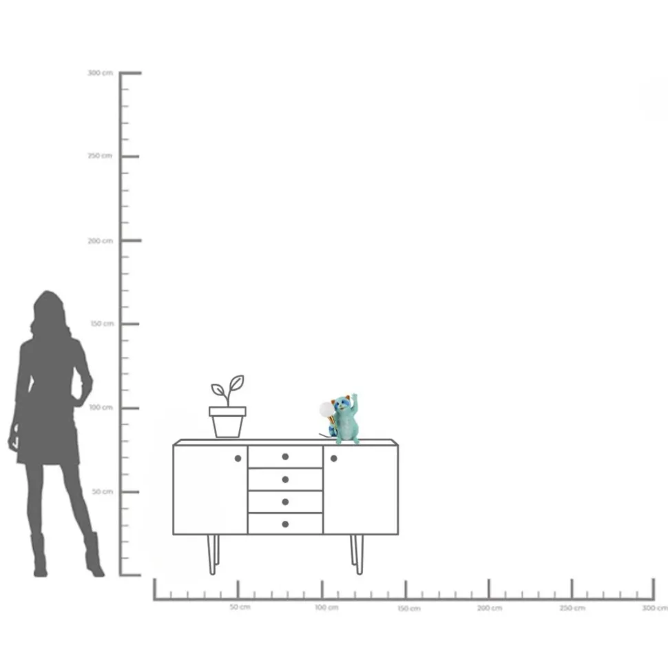 Tischleuchte Racoon 31cm