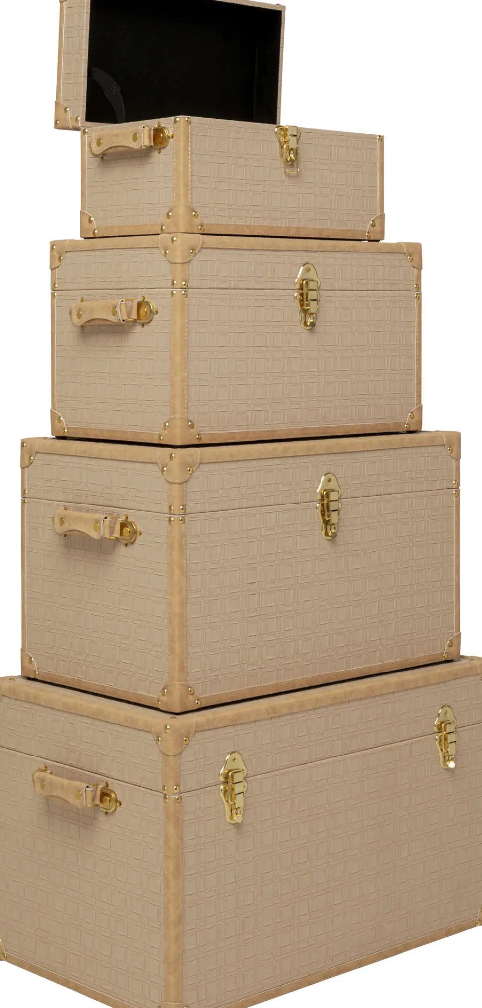 Truhe Cappuccino (4/Set)