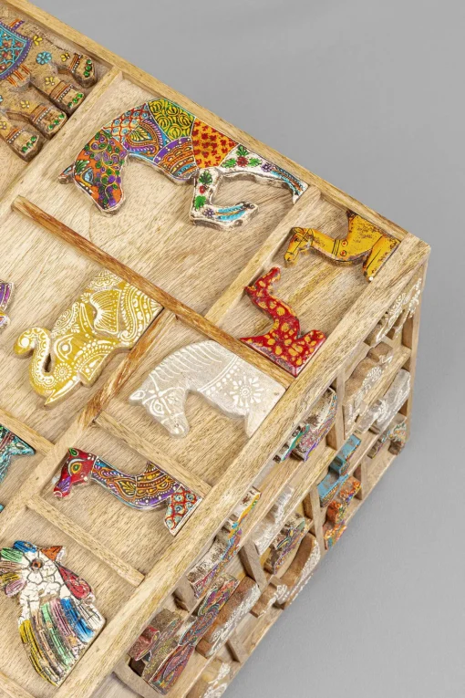 Truhe Zoo 81x47cm