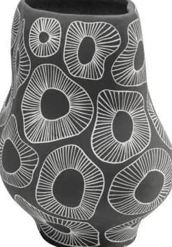 Vase Anemone Grau 33cm