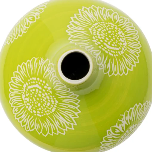 Vase Big Bloom Grün 21cm