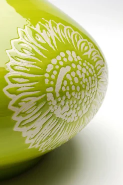 Vase Big Bloom Grün 21cm