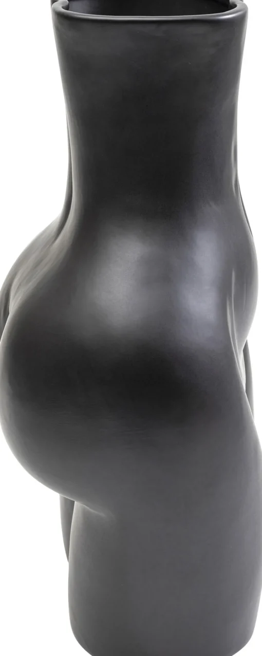 Vase Donna Schwarz 40cm