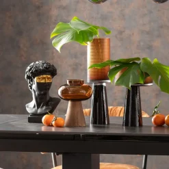 Vase Enigma Braun 41cm