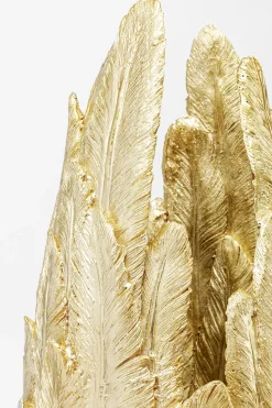 Vase Feathers Gold 80
