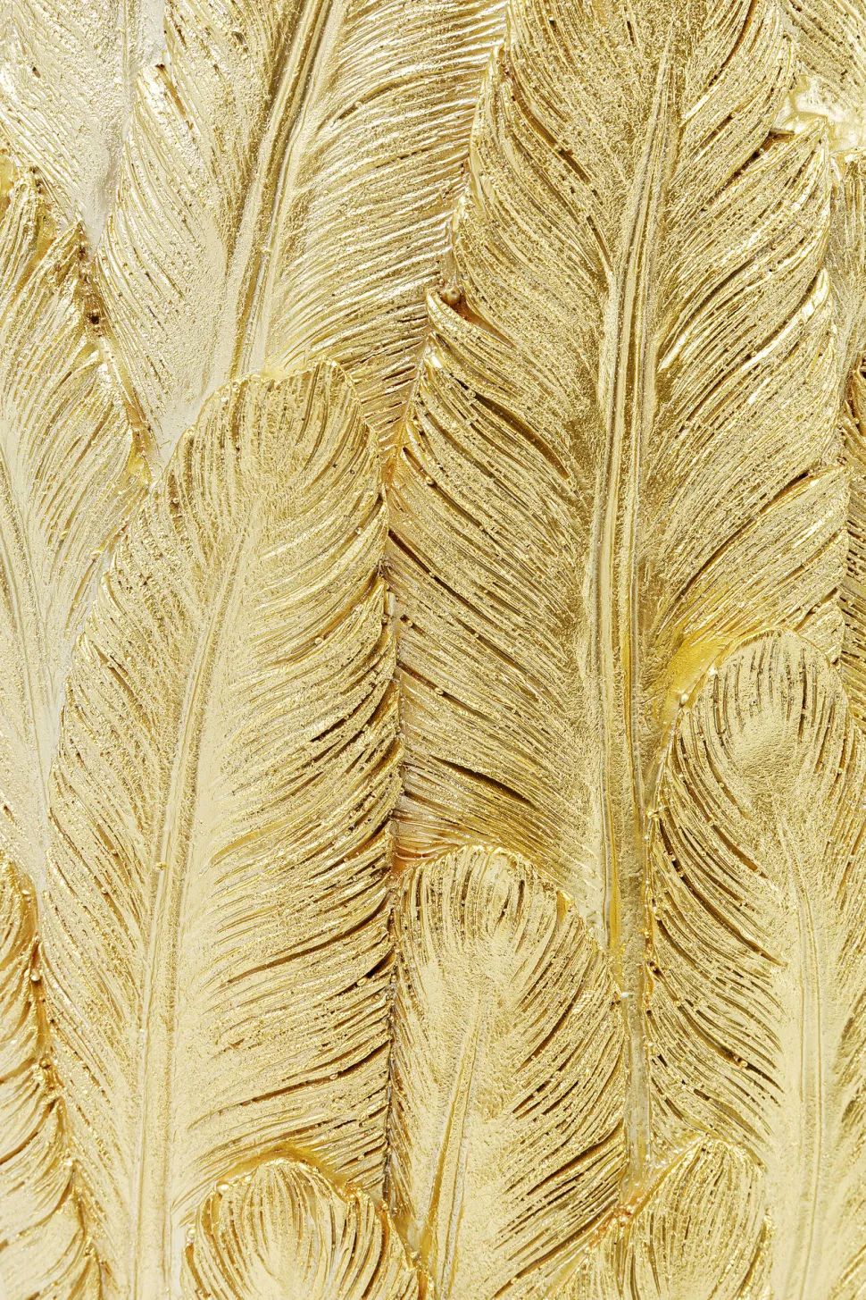 Vase Feathers Gold 80