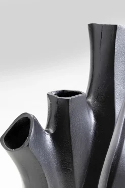 Vase Flame Schwarz 29cm