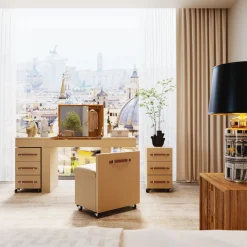 Vase Flame Schwarz 25cm