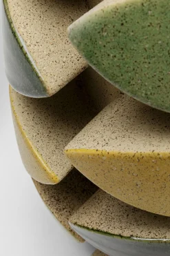 Vase Foglie Colore 40cm