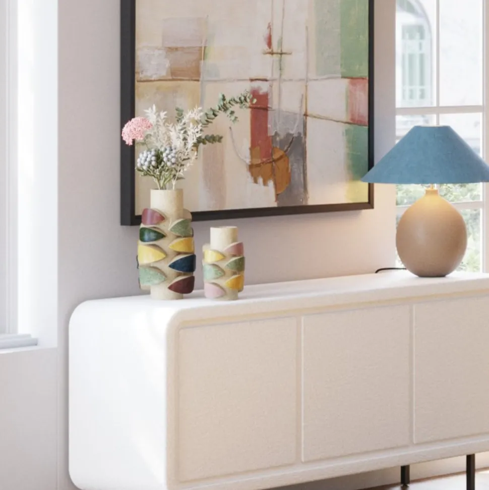 Vase Foglie Colore 26cm