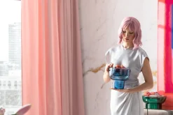 Vase Grazioso Dunkelblau 22cm