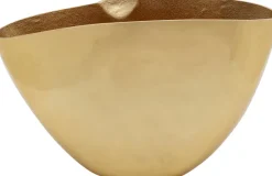 Vase Half Face Gold 46cm