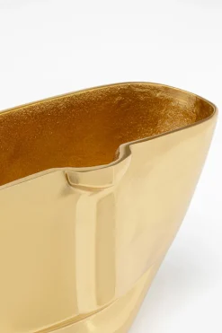 Vase Half Face Gold 38cm