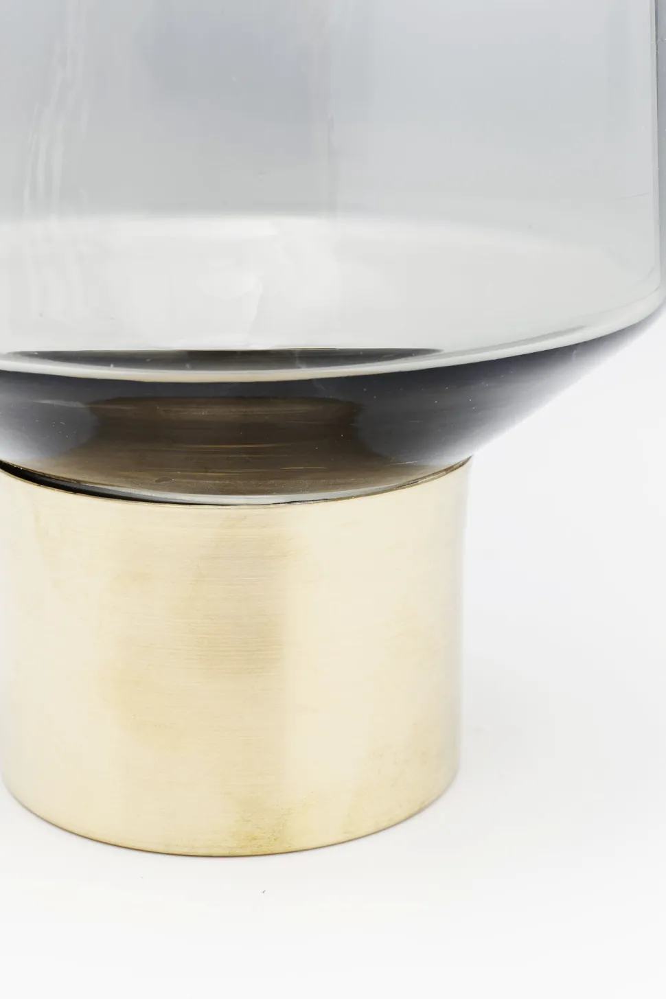 Vase Noble Ring Grau 40cm