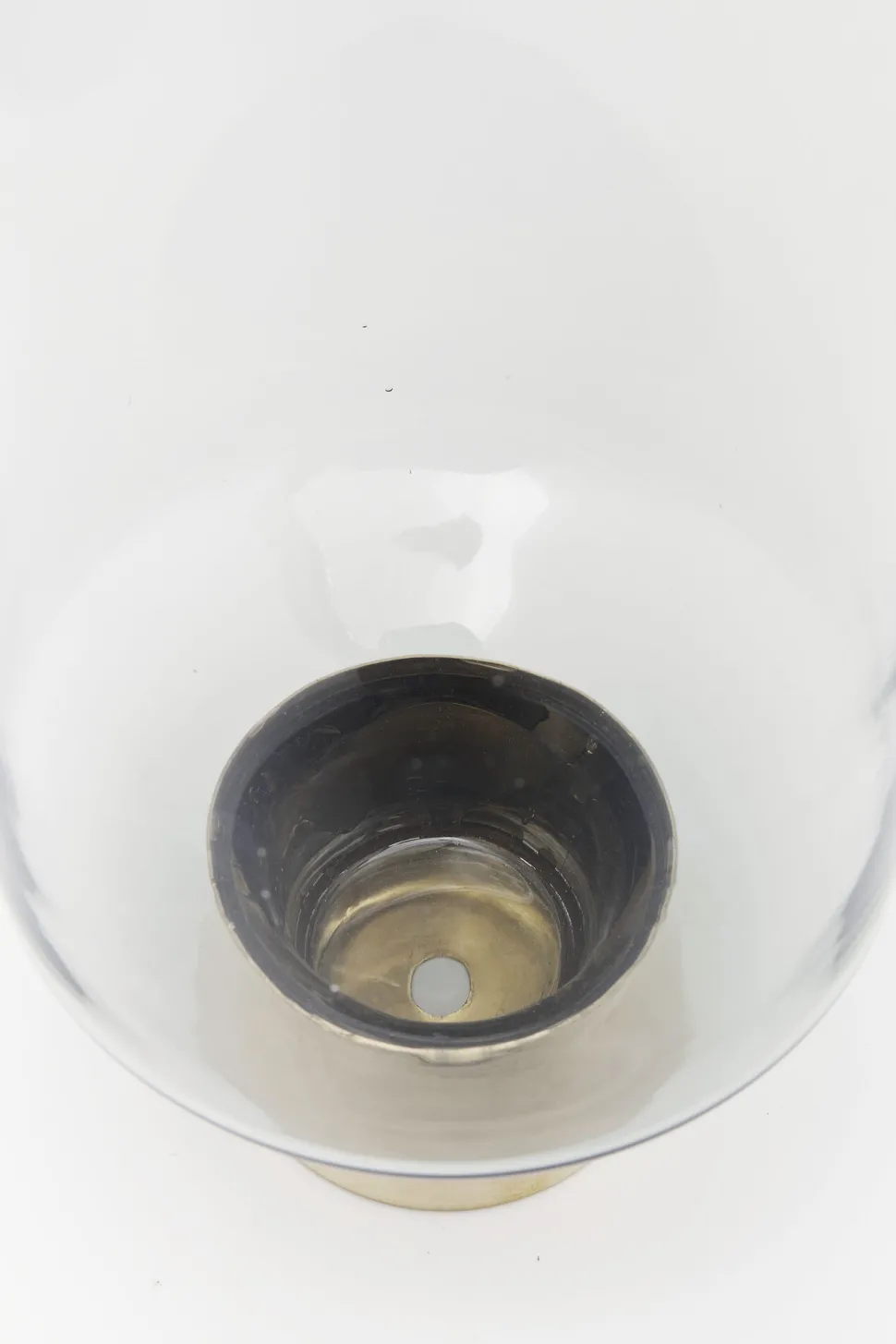 Vase Noble Ring Grau 40cm