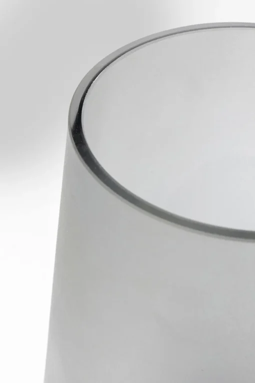 Vase Noble Ring Grau Matt 26cm