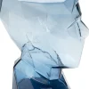 Vase Prisma Face Blau 30cm