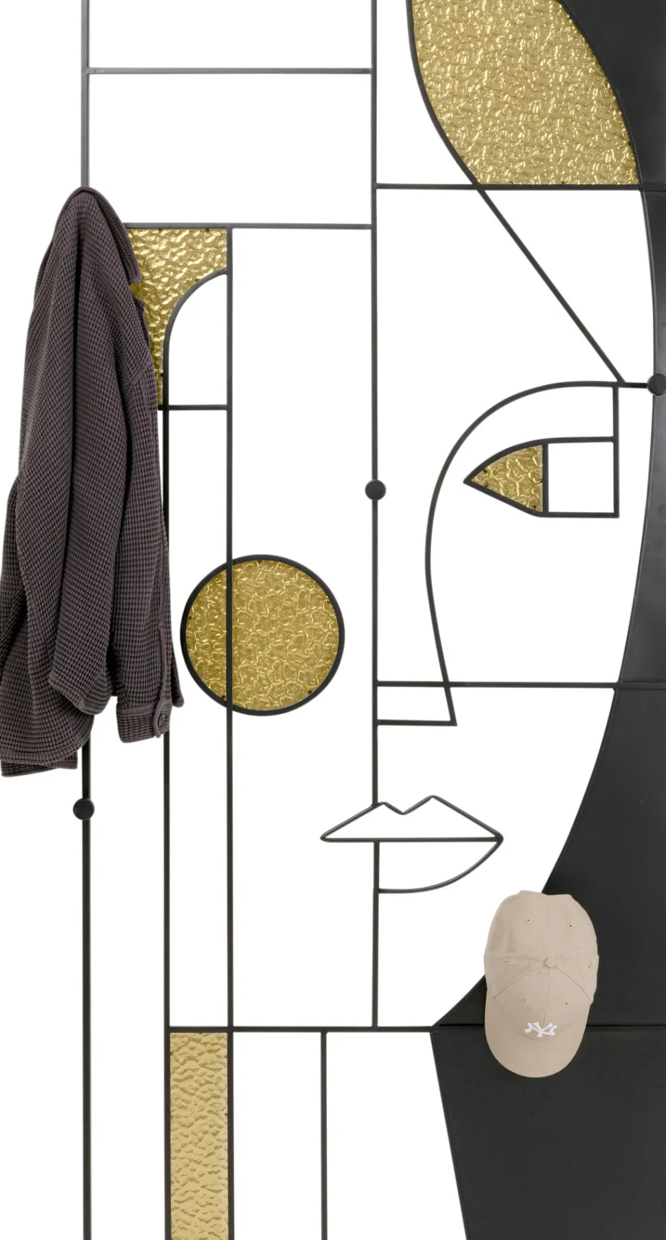 Wandgarderobe Art Girl Face 90x200cm