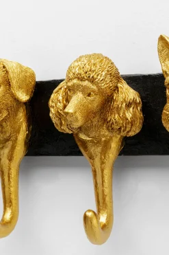 Wandgarderobe Dog Family Gold 69cm