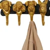 Wandgarderobe Dog Family Gold 31cm