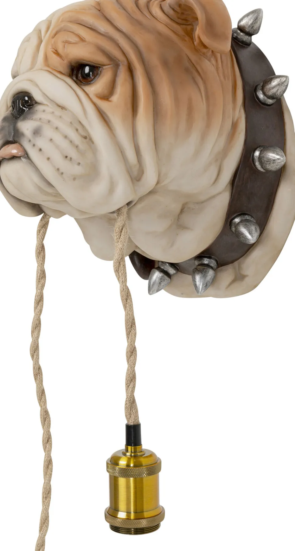 Wandleuchte Animal Dog Head 25cm