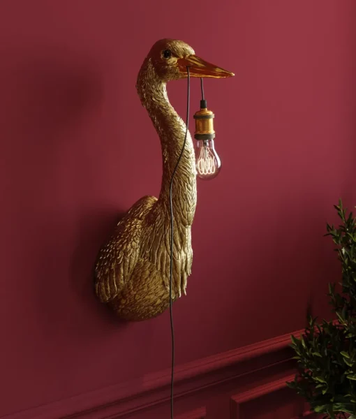 Wandleuchte Animal Heron