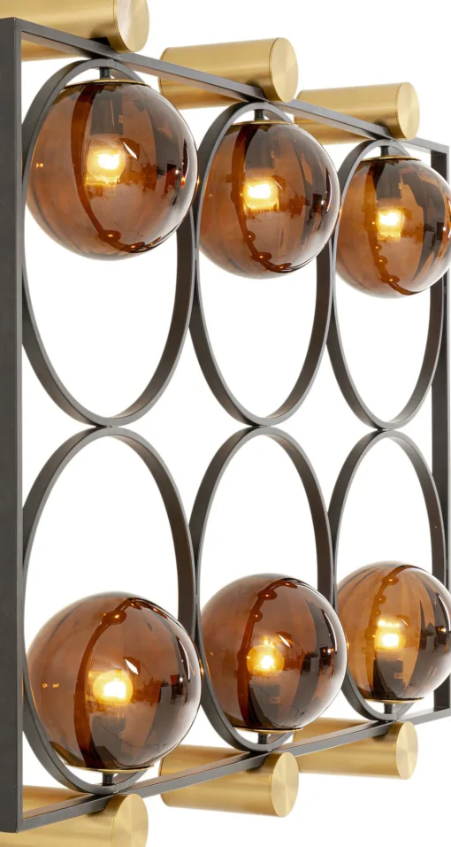 Wandleuchte Balance Circle 96x122cm