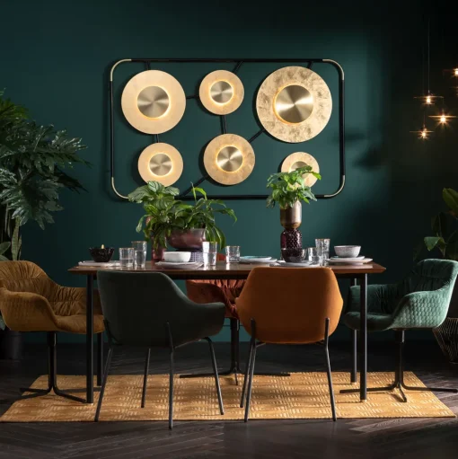 Wandleuchte Disc 6er