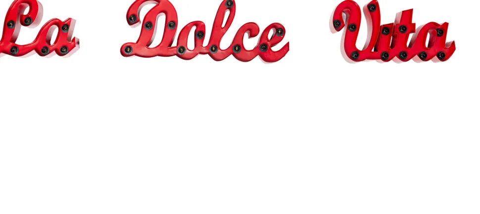 Wandleuchte La Dolce Vita 190cm