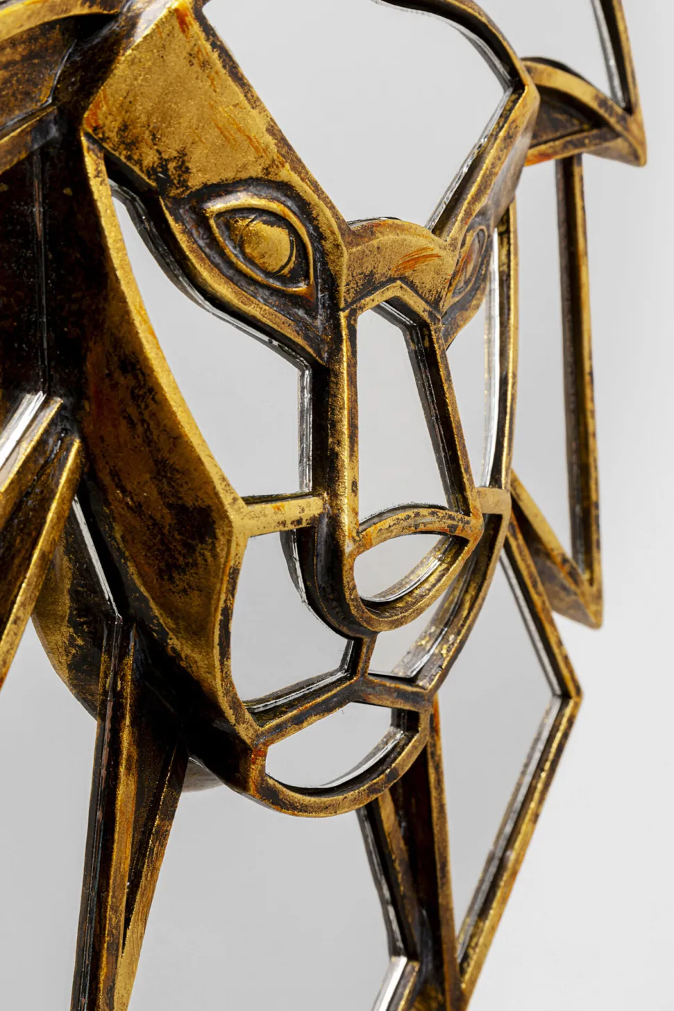 Wandobjekt Lion Mirror 35cm