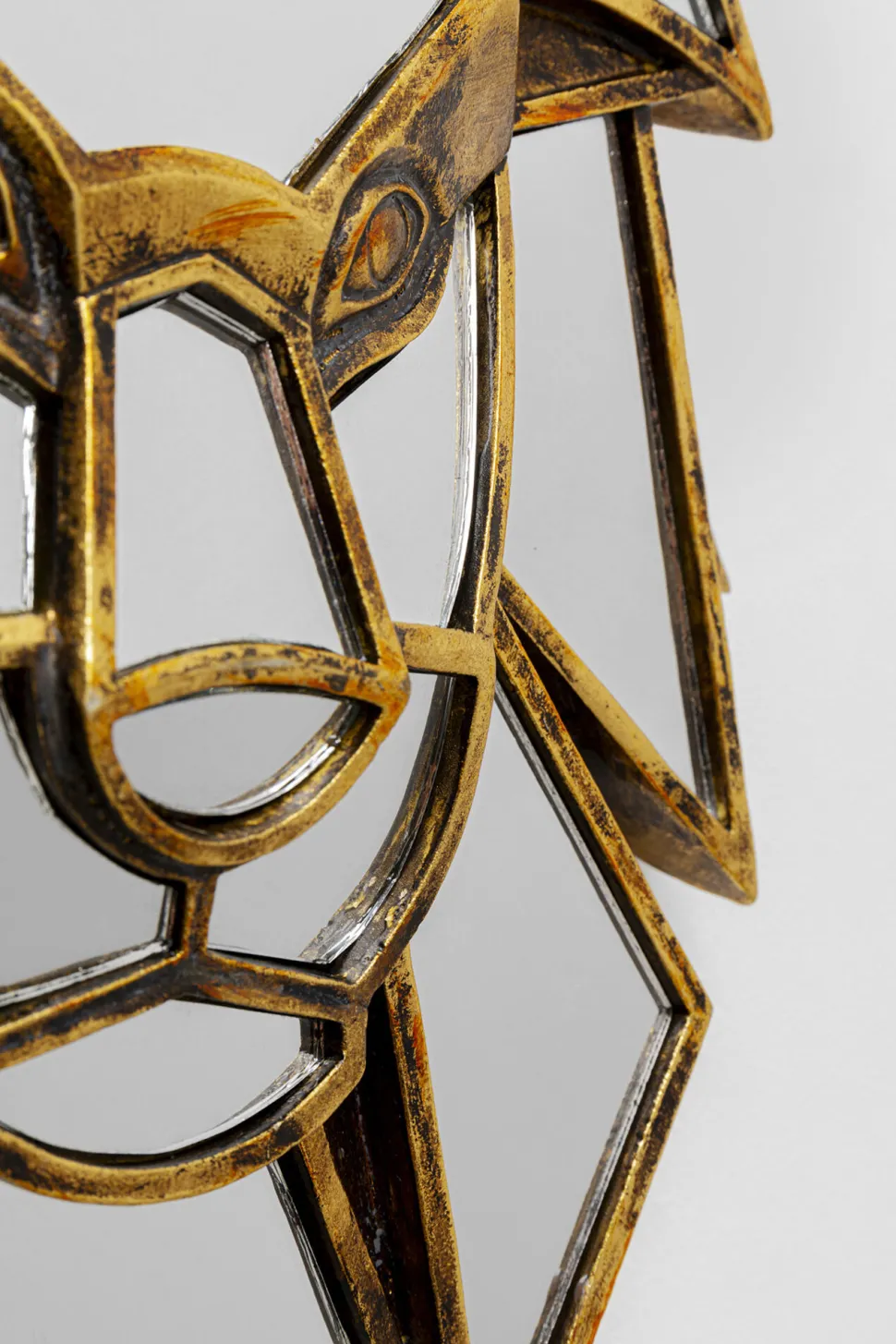 Wandobjekt Lion Mirror 35cm