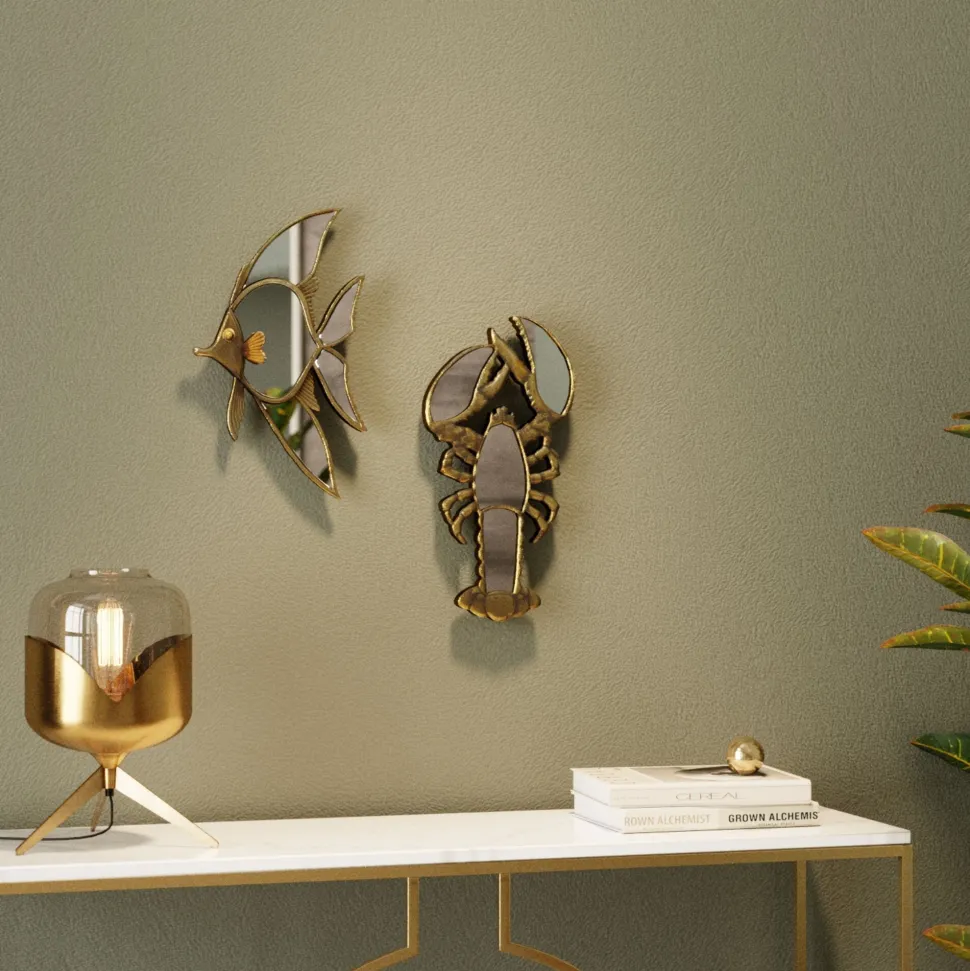 Wandobjekt Pisces 24x39cm