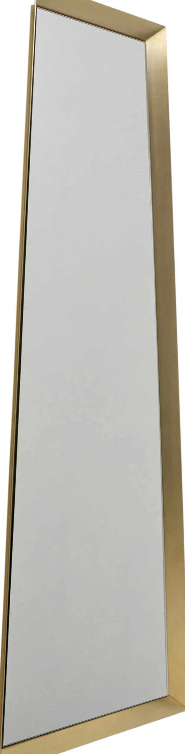 Wandspiegel Arezzo Brass Trapez 65(45)x160cm