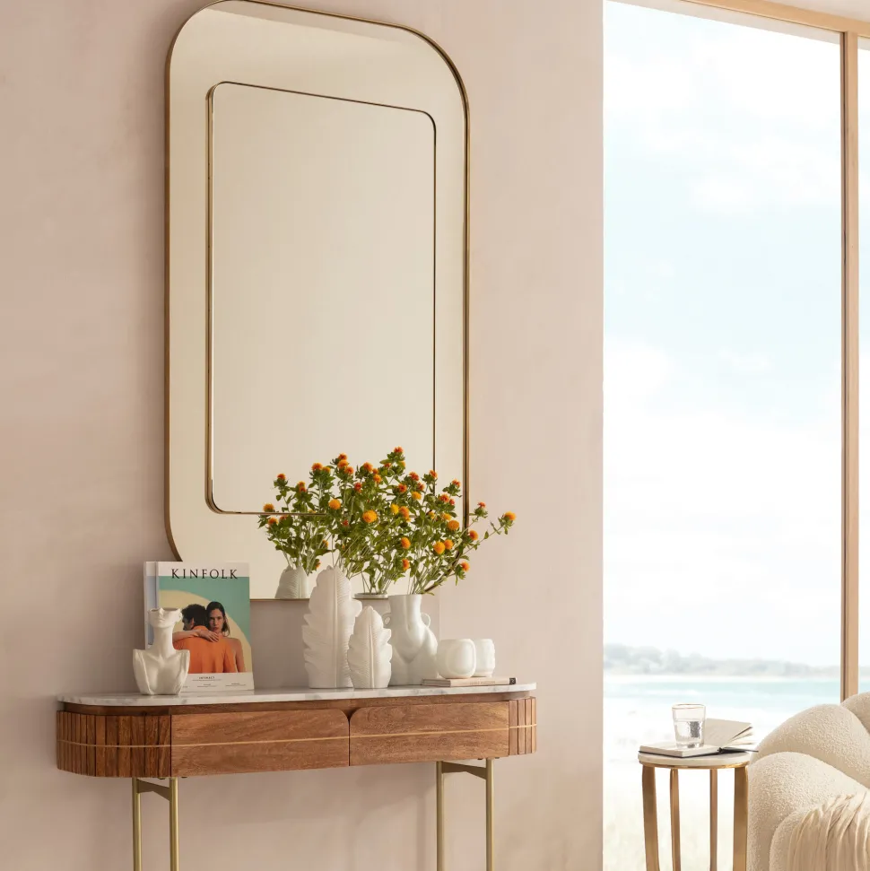 Wandspiegel Double Row 140x80cm